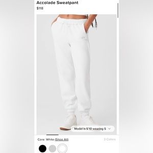 Alo Yoga Accolade Sweatpants NWT SZ M